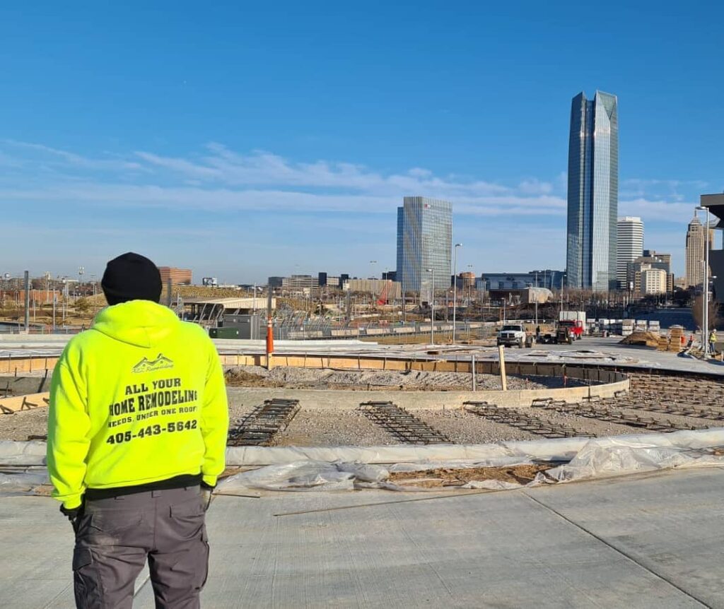 Commercial Concrete Project in Downtown OKC